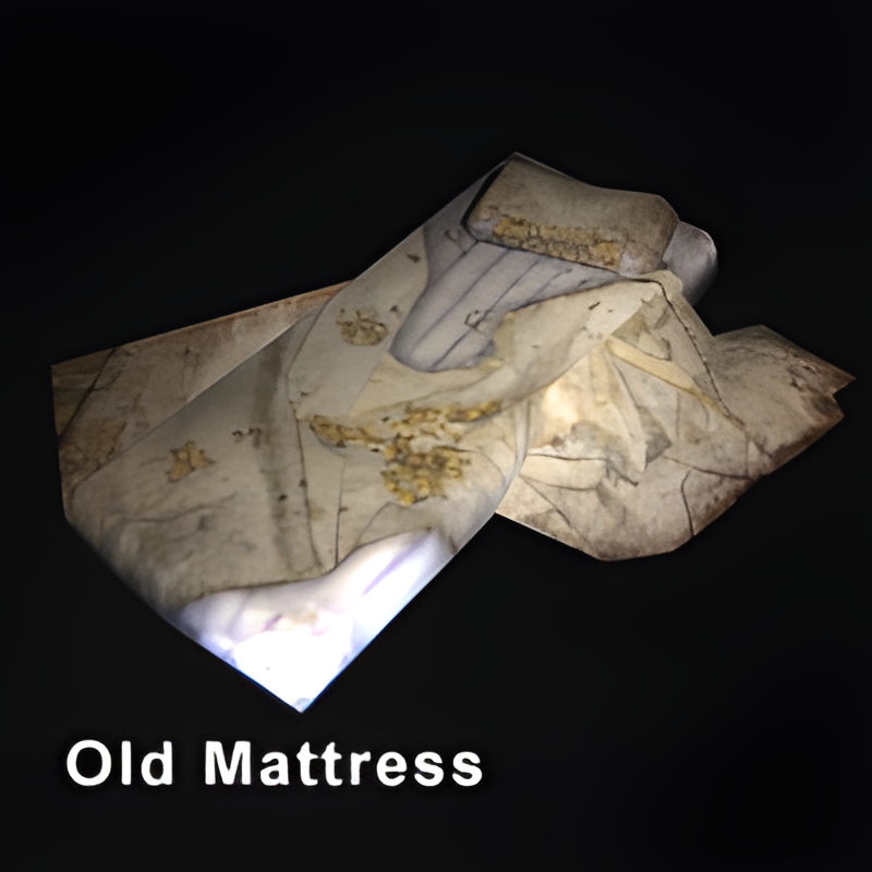 Bed Mattress on the Floor