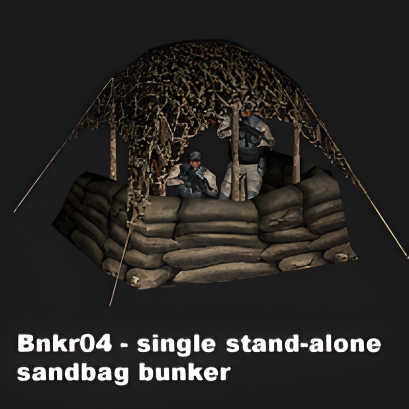 Above-ground Bunker Firing Wall Stand-alone