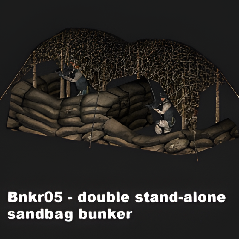 Above-ground Bunker Firing Wall Corner Piece
