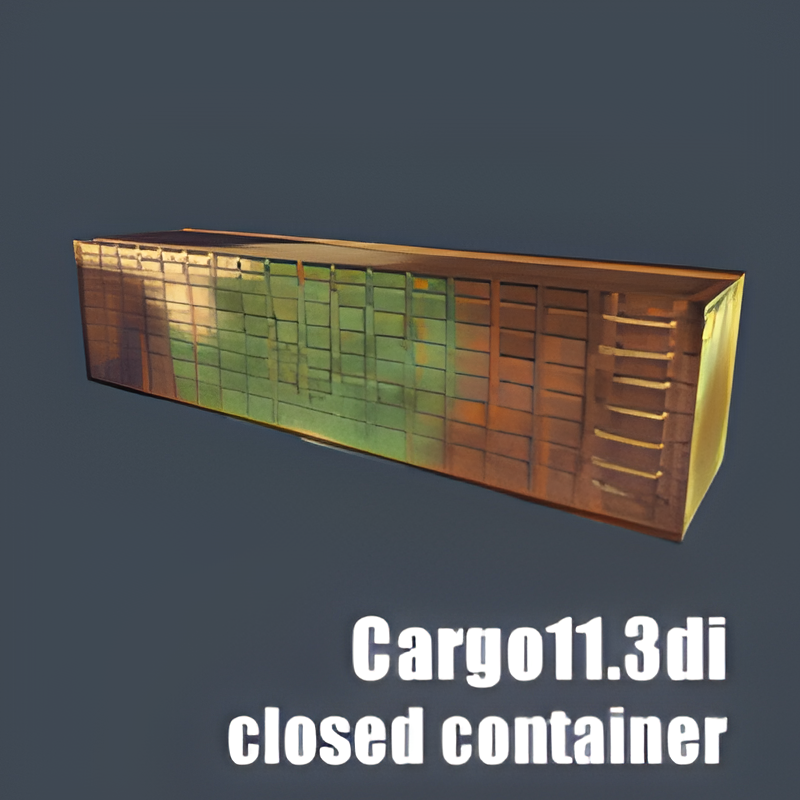 Joint Ops Cargo Container w/ Ladder (both doors closed)
