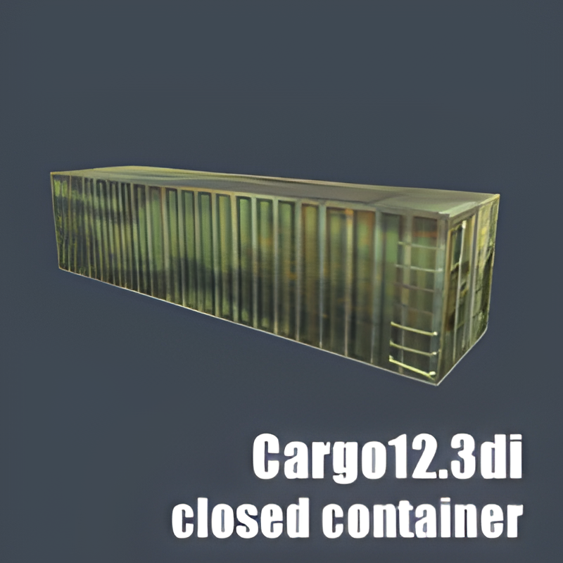 Joint Ops Cargo Container w/ Ladder (both doors open)