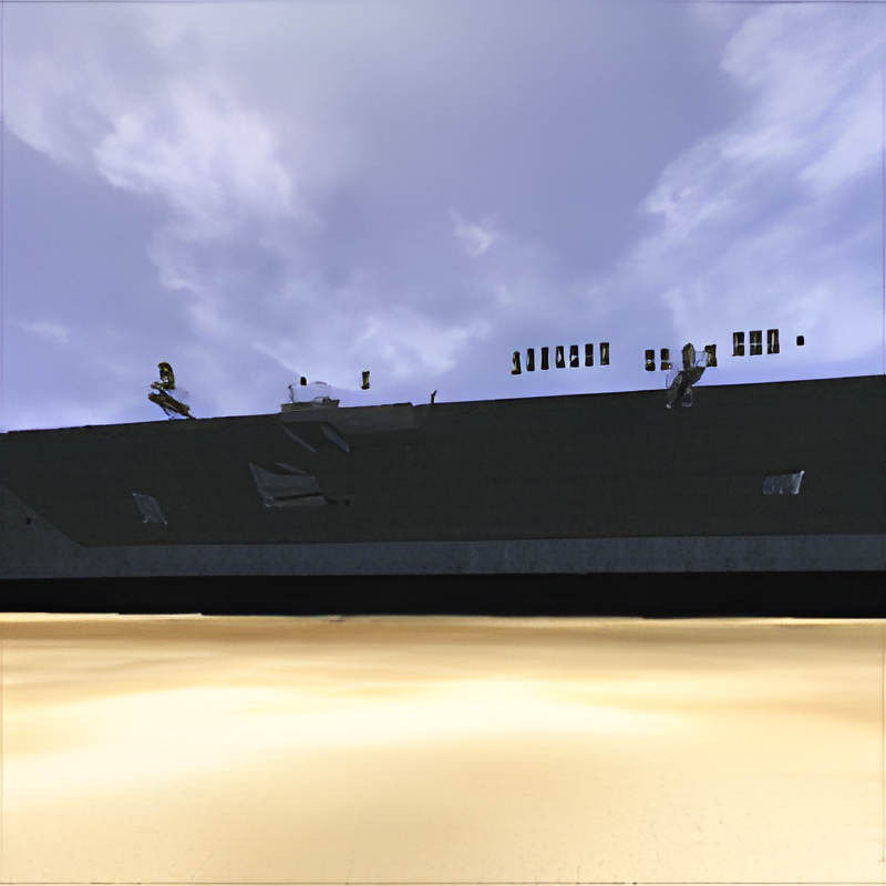 Aircraft Carrier 2/3 Lower (Place in same location)