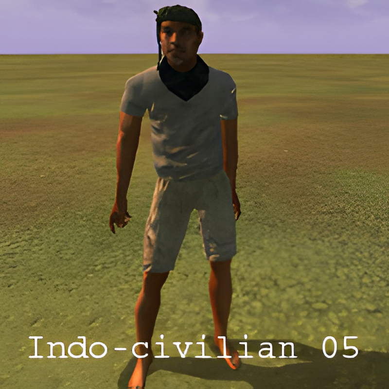 Indonesian Civilian #5 Male