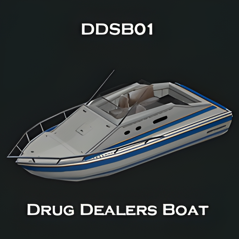Drug Lord's Speed Boat (not drivable)