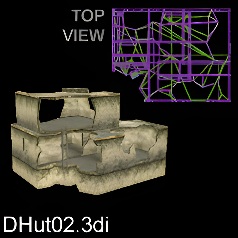 Adobe Hut #2 (destroyed)