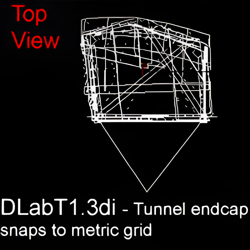 Underground Lab Tunnel Endcap
