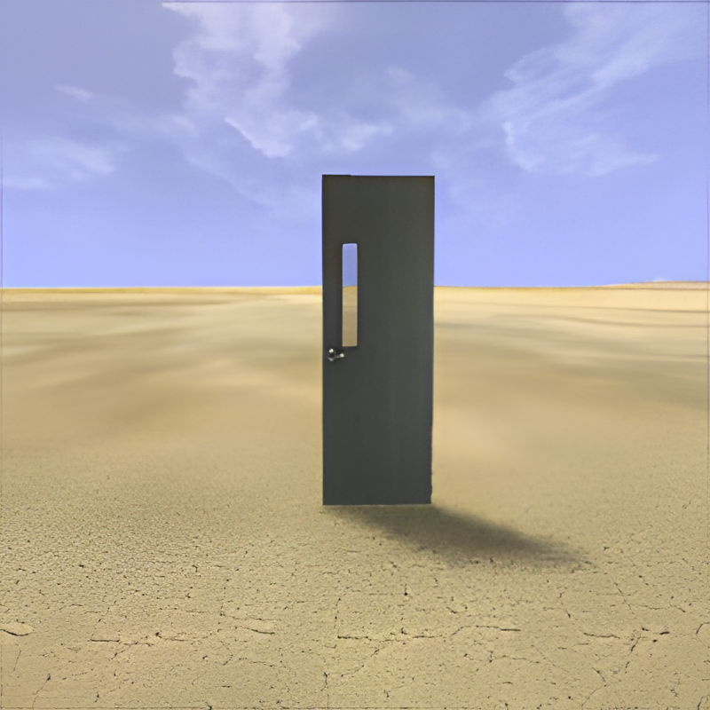 Metal Industrial Door (Open w/ WAC)