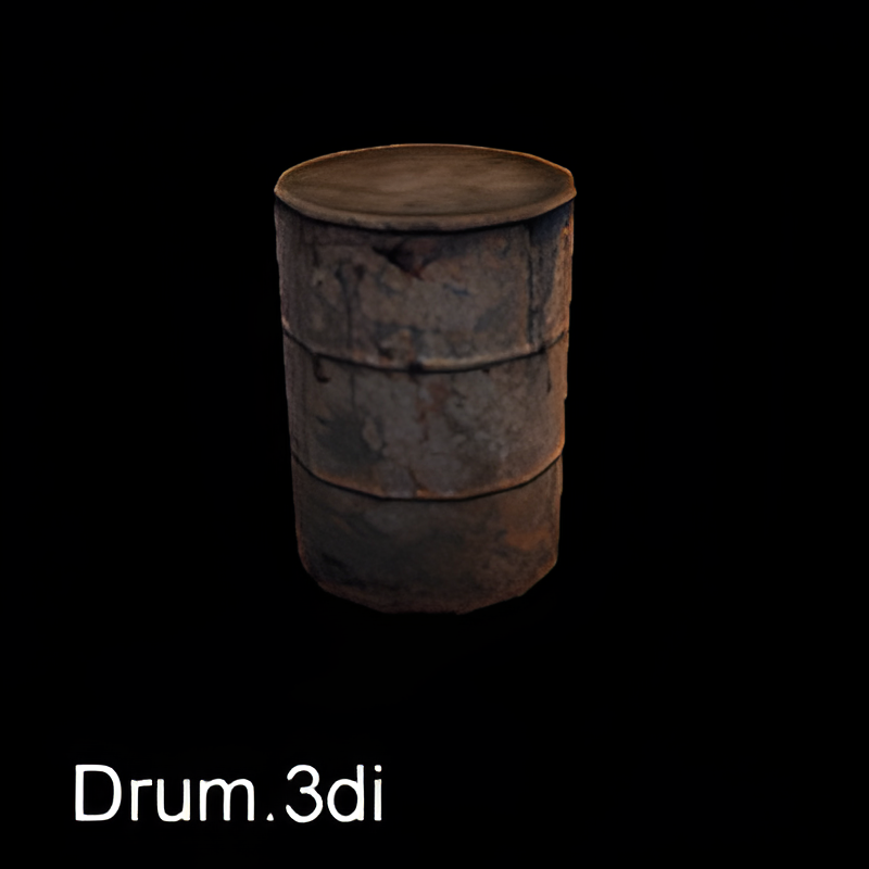 Single Metal Barrel #1