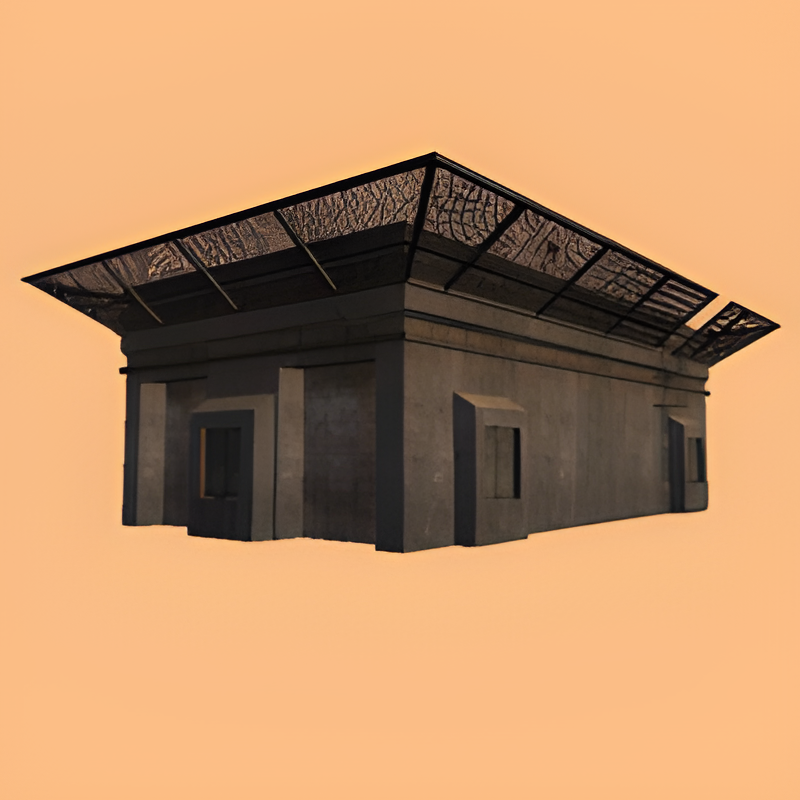 Helo Pad w/ Garage