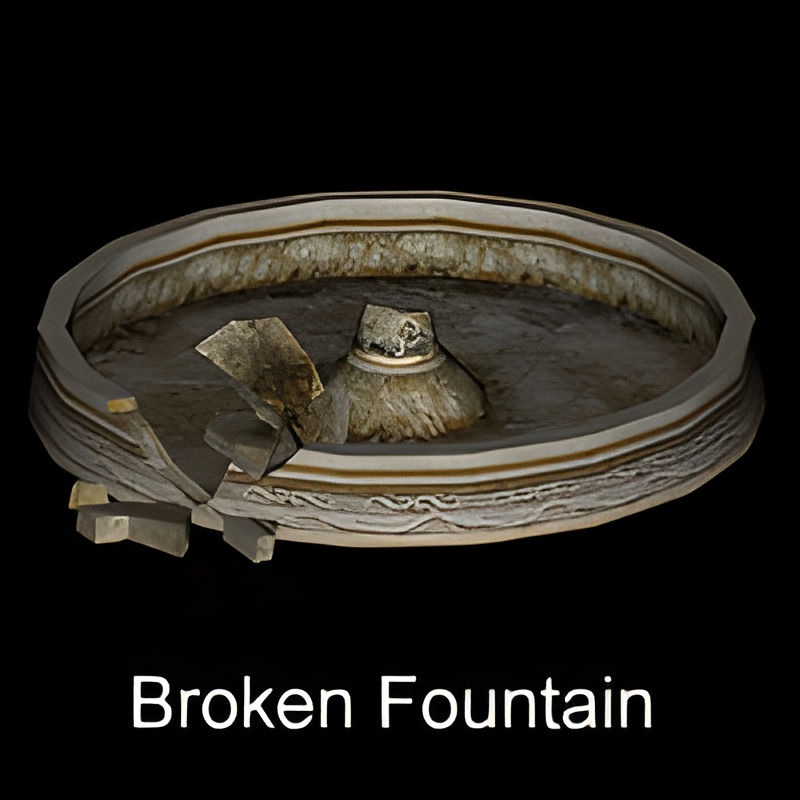 Large Fountain (Broken)