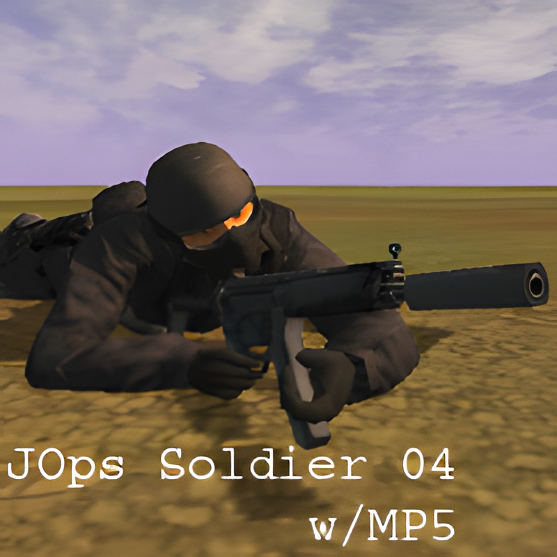 Friendly Soldier #4 w/ MP5