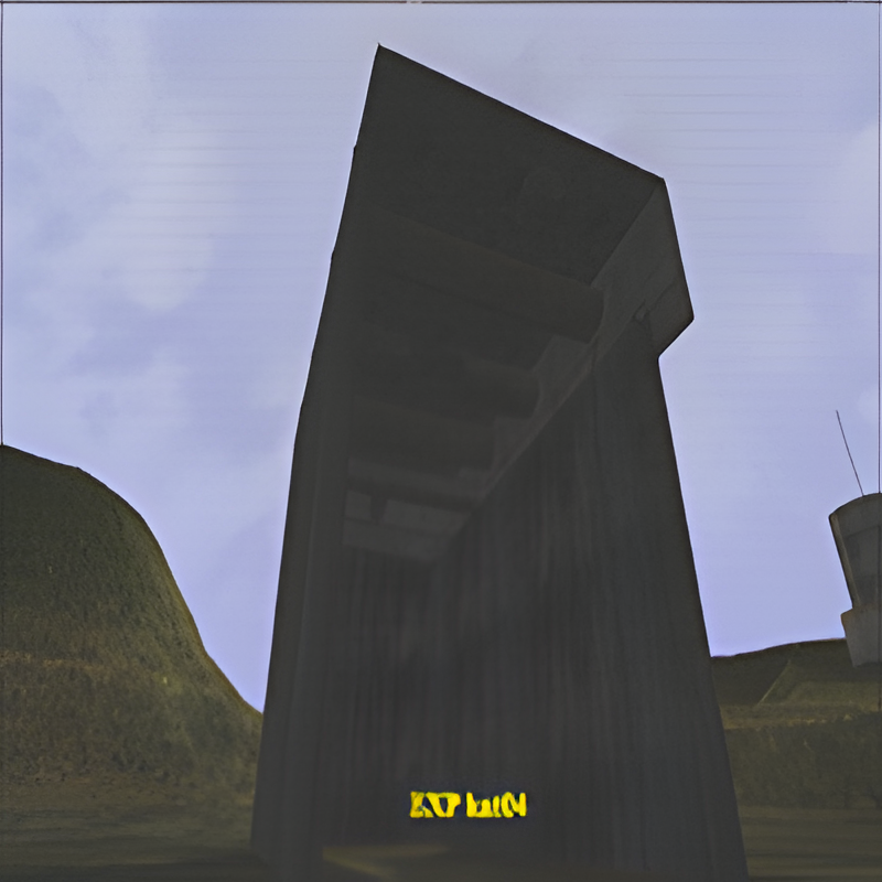 Outpost Underground Tunnel Piece w/ Supports