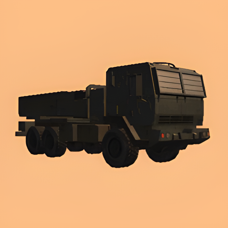 Eight-Wheeled Truck w/ Rocket Launcher