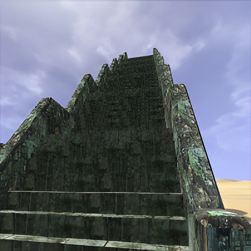 Stone Block (long stairs)