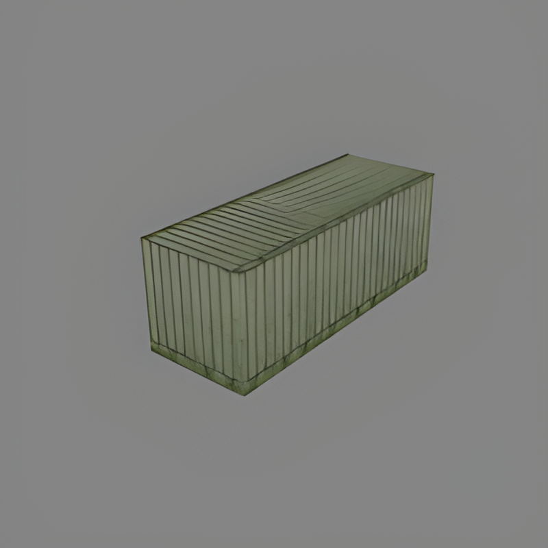 Metal Cargo Container (green)