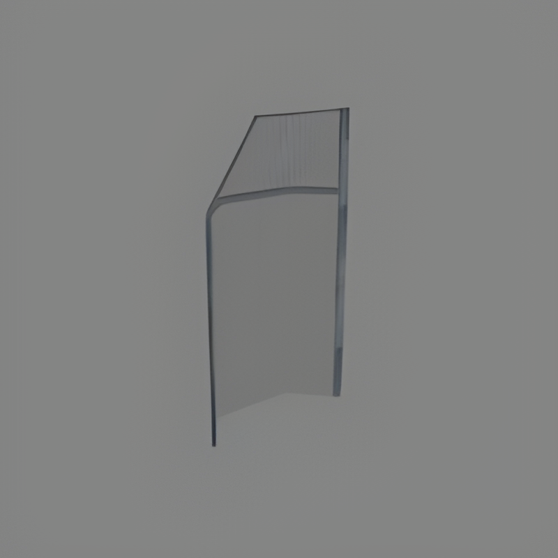 Chain Link Fence Corner Section #2