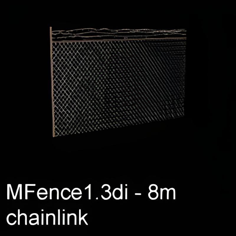Chain Link Fence (8m)