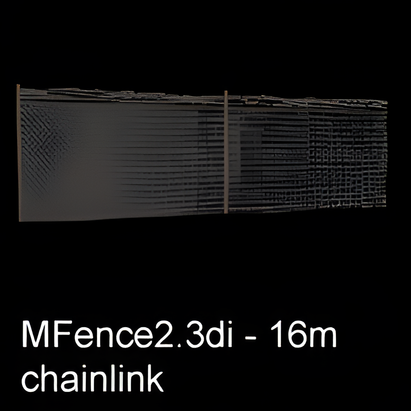 Chain Link Fence (16m)