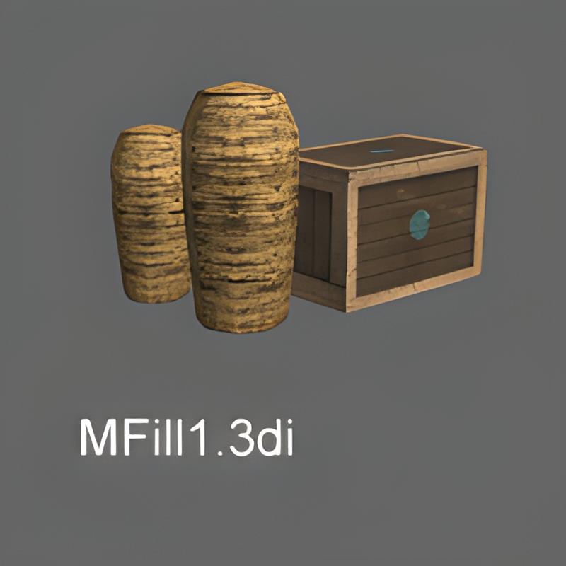 Box and Two Baskets