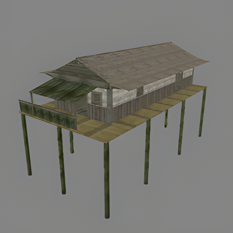 Wooden Hut #3