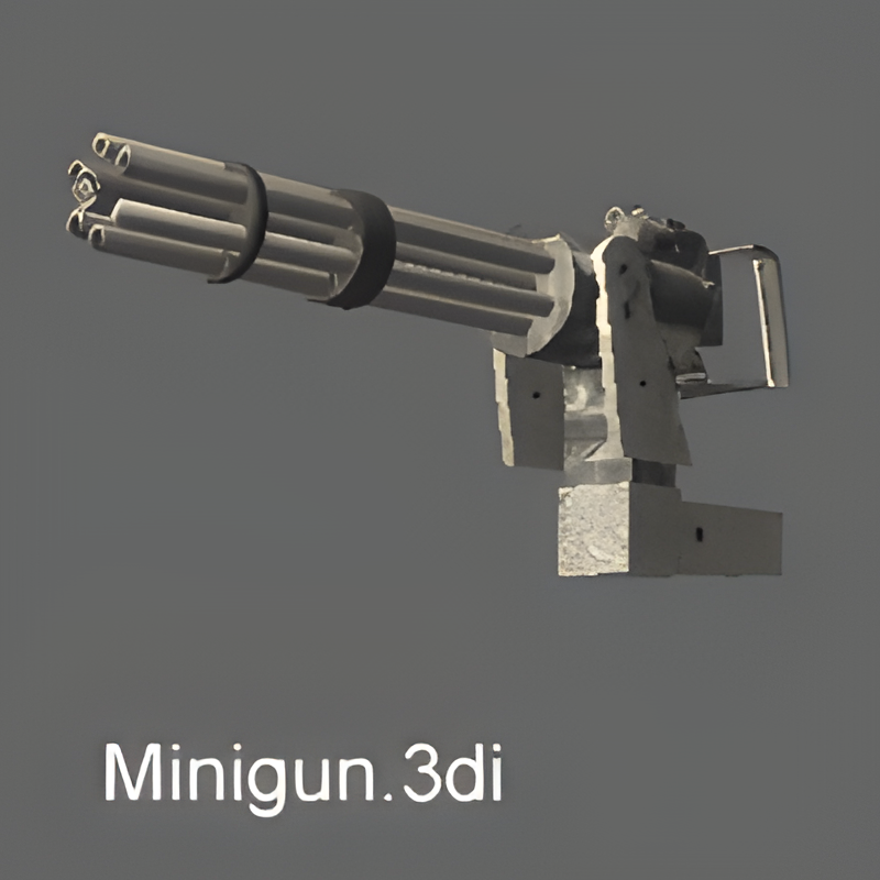 Black Hawk Minigun