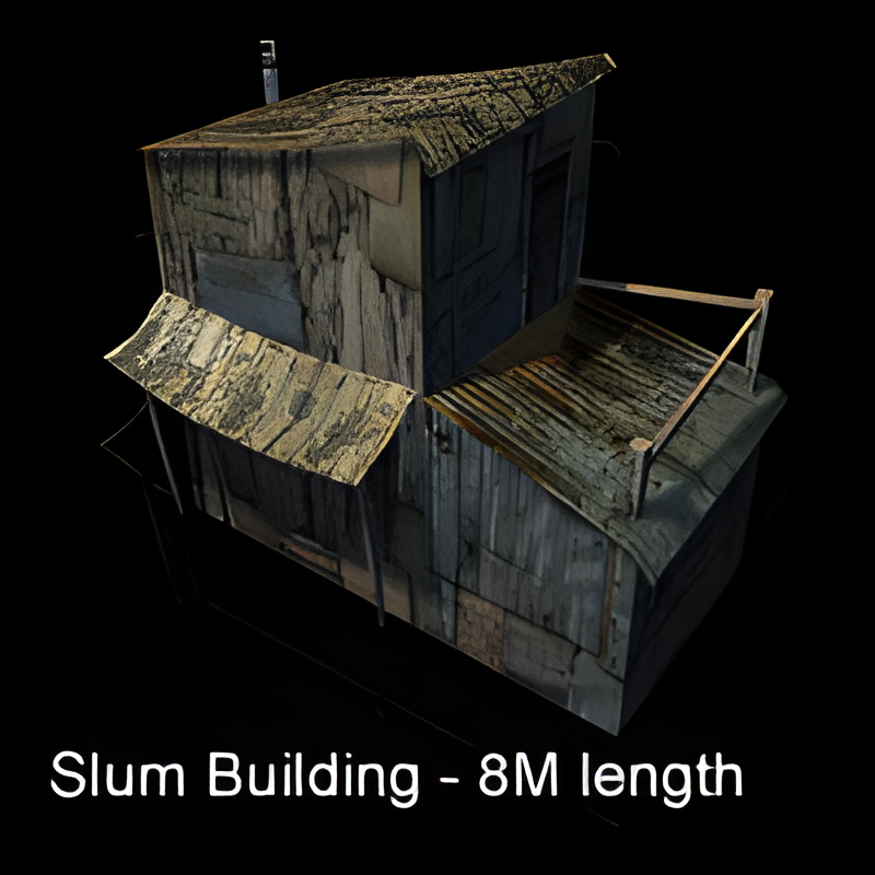 Mogadishu Slum Hut (Double Unit)