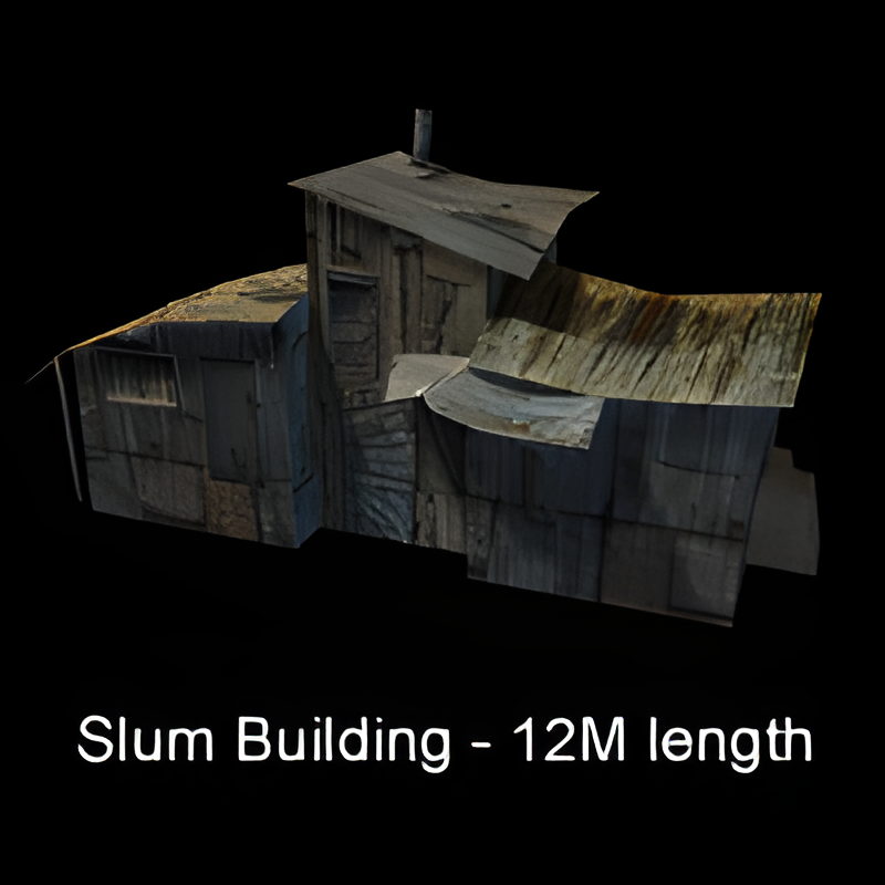 Mogadishu Slum Hut (Triple Unit)