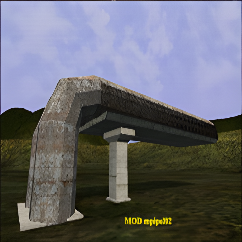 Oil Pipe w/ Supports 90 Bend
