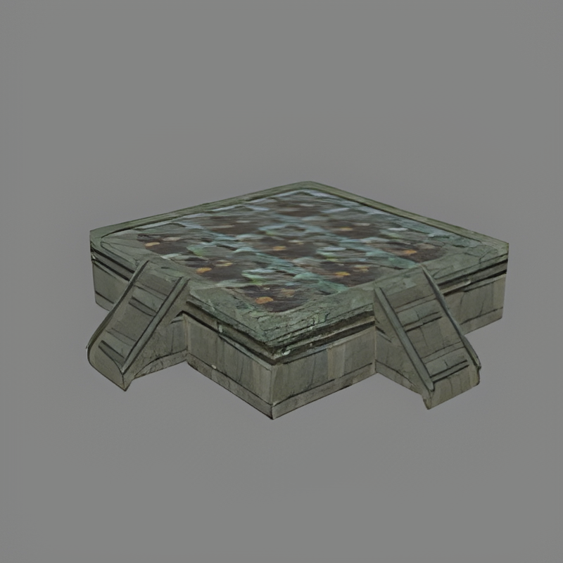 Stone Platform w/ Stairs
