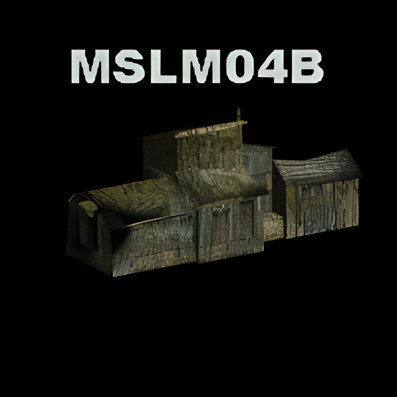 Mogadishu Slum Hut (Four Connected Units - Moss Skin)