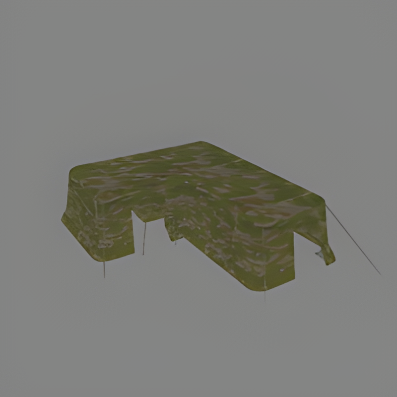 Large Canvas Tent (L-Shaped)