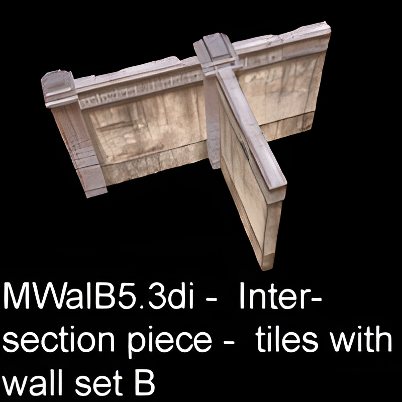 Three-Way Wall Piece Type B