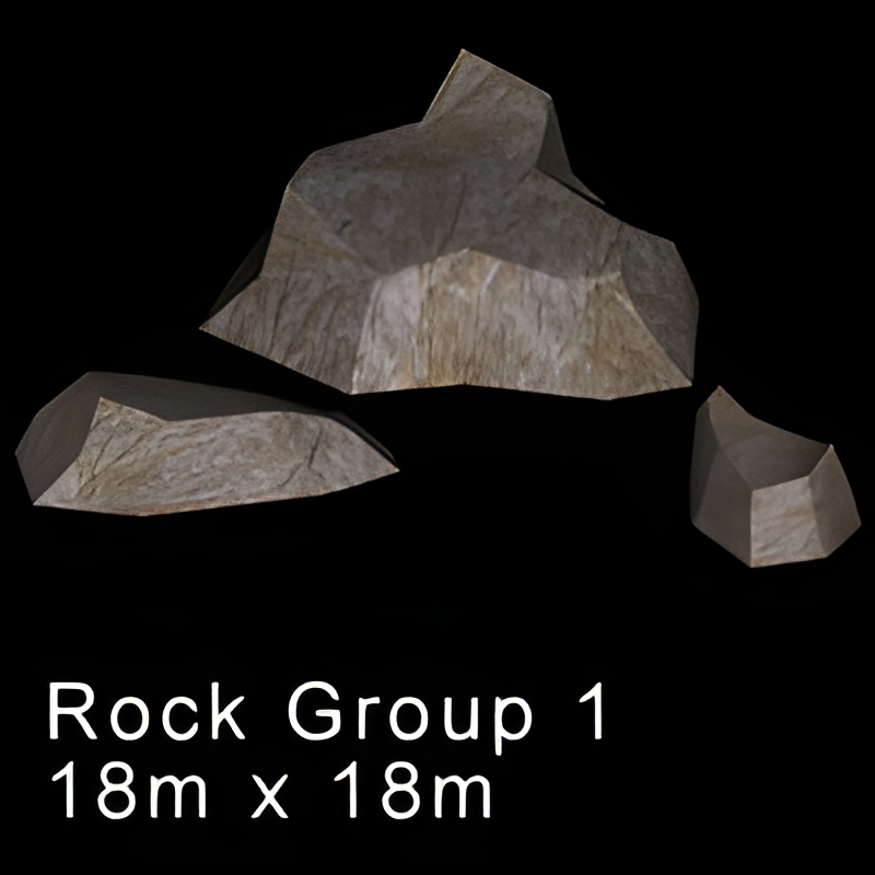 Group of Large Rocks #1