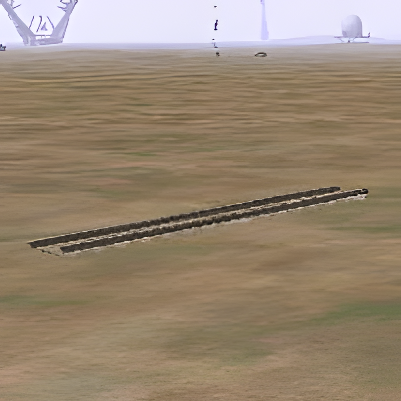 Railroad track #7C (no gravel)