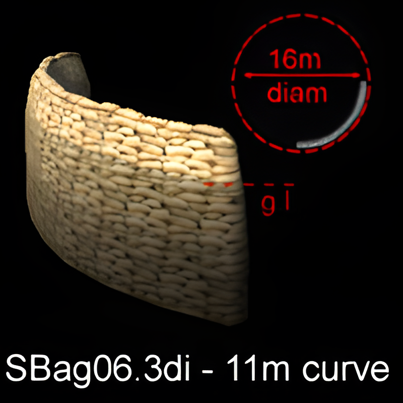 Sandbag Wall #6 (curved)