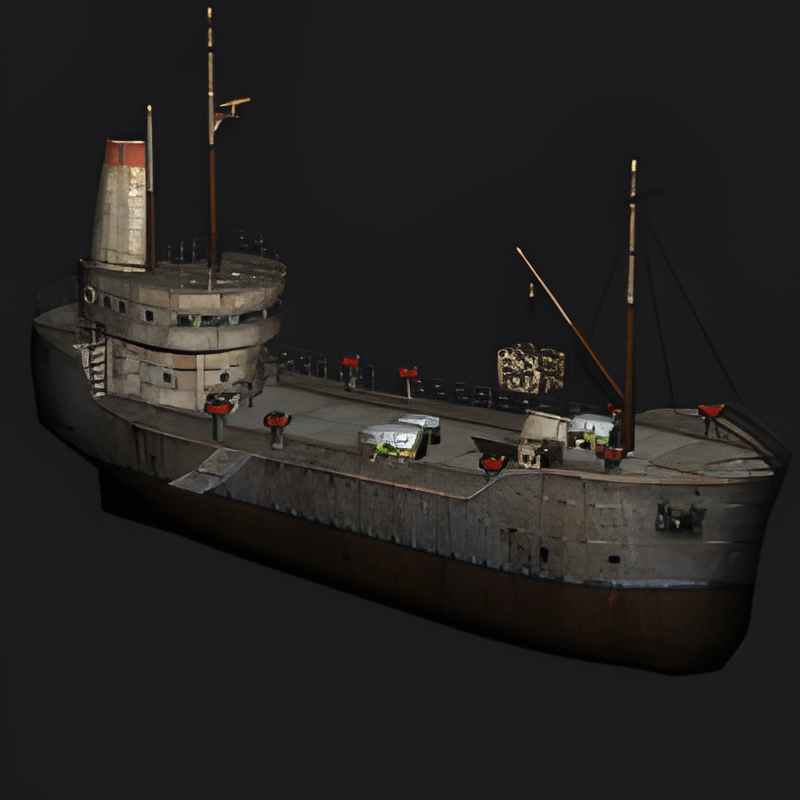 Large Cargo Ship (no interior)