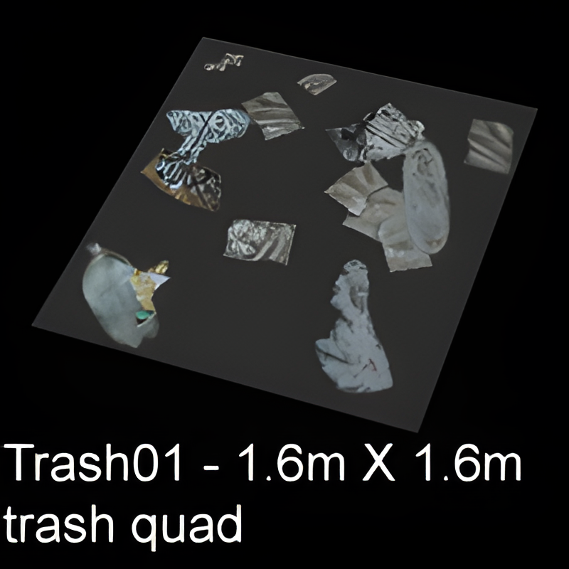Scattered Papers and Waste