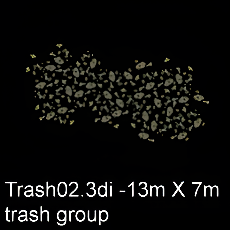 Group of Scattered Papers and Waste #1