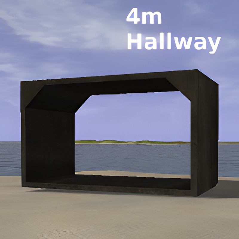 Underground Bunker Hall (4m)