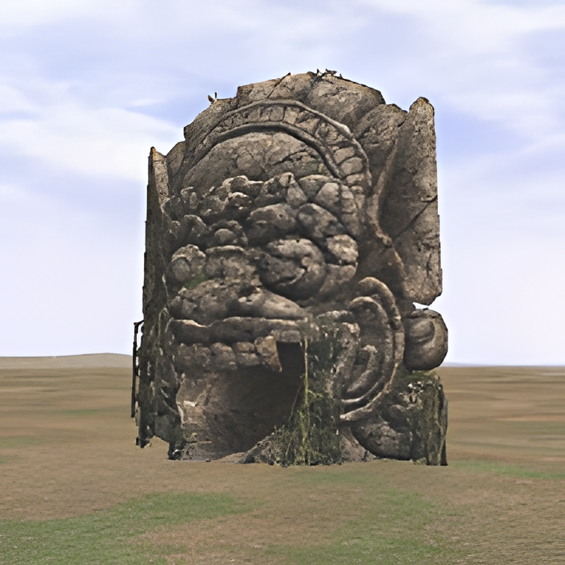 Waterfall Statue